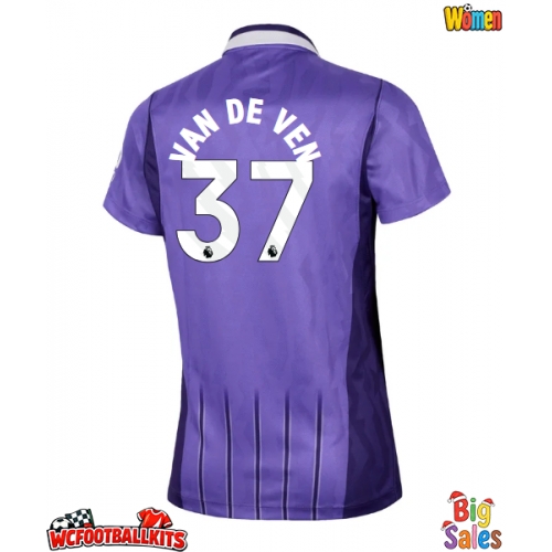 Tottenham Hotspur Micky van de Ven #37 Replica Third Stadium Shirt for Women 2026-27 Short Sleeve